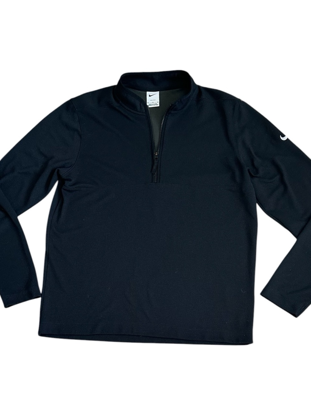 Nike Men's Black Quarter-Zip Pullover